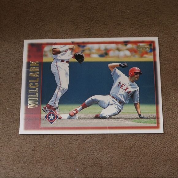 Will Clark #387 Baseball Card - Picture 1 of 2